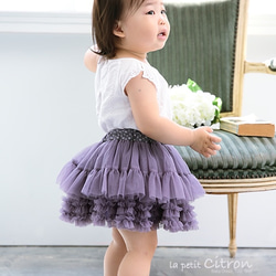 Lavender Classic Handmade Tutu 薰衣草色手工澎澎裙 第4張的照片