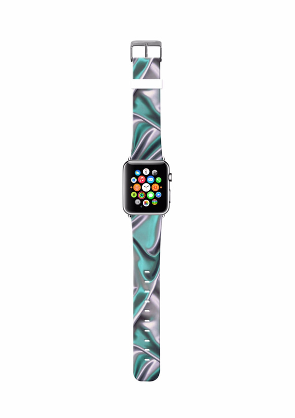 AppleWatch 38ミリメートル/ 42ミリメートルレザーストラップ腕時計Appleが点滅銀§§します 2枚目の画像