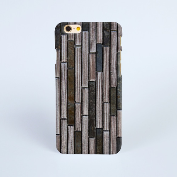 【iPhone 電話殼 Samsung Galaxy 手機殼 磨砂硬殼】長木磚 bn11 第1張的照片