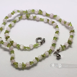 §yuduo§PurpleSpodum+ Peridot（Peridot、Kunzite） 2枚目の画像