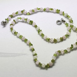 §yuduo§PurpleSpodum+ Peridot（Peridot、Kunzite） 3枚目の画像