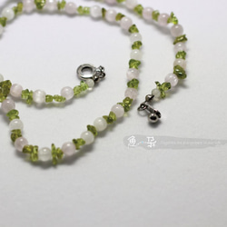 §yuduo§PurpleSpodum+ Peridot（Peridot、Kunzite） 4枚目の画像