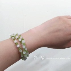 §yuduo§PurpleSpodum+ Peridot（Peridot、Kunzite） 7枚目の画像