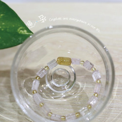 §魚 朵§ 鋰輝石+ 黃水晶手環( Kunzite +Citrine Bracelet) 第6張的照片