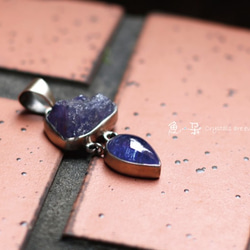 丹泉石925銀墜(Tanzanite Pendant) 第7張的照片