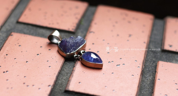 丹泉石925銀墜(Tanzanite Pendant) 第7張的照片