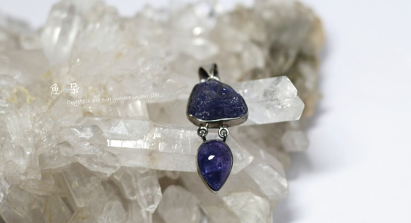 丹泉石925銀墜(Tanzanite Pendant) 第9張的照片