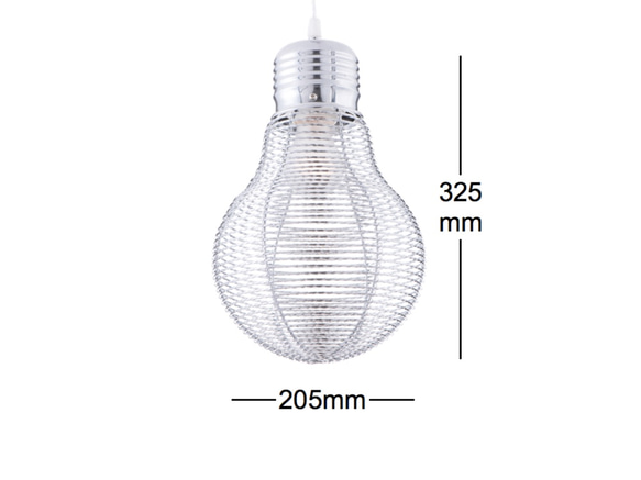 燈泡造型吊燈-BNL00072 第8張的照片