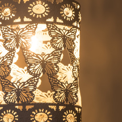 典雅樸素米白色蝴蝶吊燈-BNL00013 第8張的照片