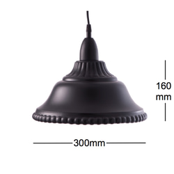 典雅樸素黑色吊燈-BNL00015 第9張的照片