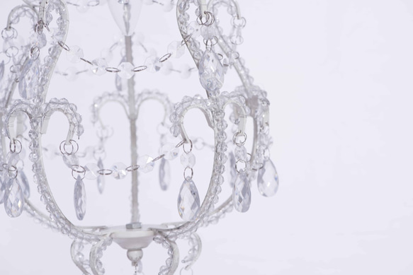 花蕊優雅透明壓克力珠吊燈-BNL00039 第3張的照片
