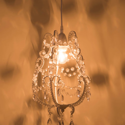 花蕊優雅透明壓克力珠吊燈-BNL00039 第5張的照片