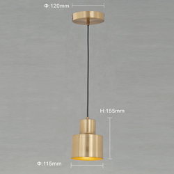黃銅小吊燈 第5張的照片