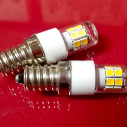 高亮度 E12 LED黃光短燈泡-神明燈專用-6入裝 第2張的照片