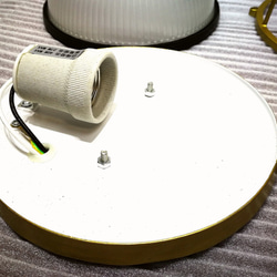 ロフトインダストリアルスタイルレトロゴールデンラウンドシーリングランプウォールランプデュアルユース 9枚目の画像