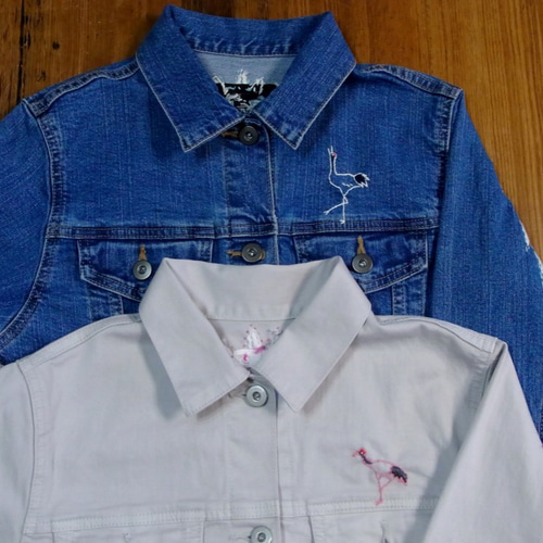 CALEE 刺子 デニムジャケット 美品 CALEE】（キャリー）