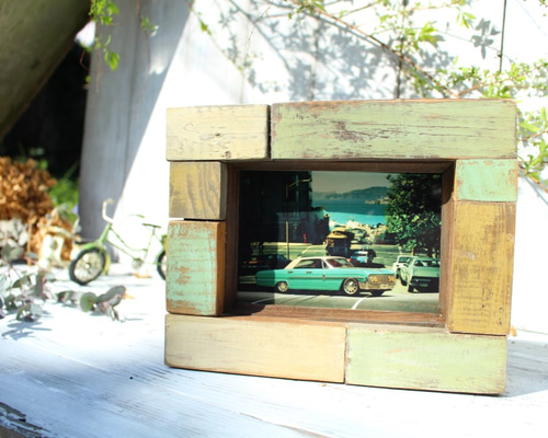 out    ❁ナチュラルシャビーなフォトスタンド❁ 0_2558a605c516899669e5ef142a49