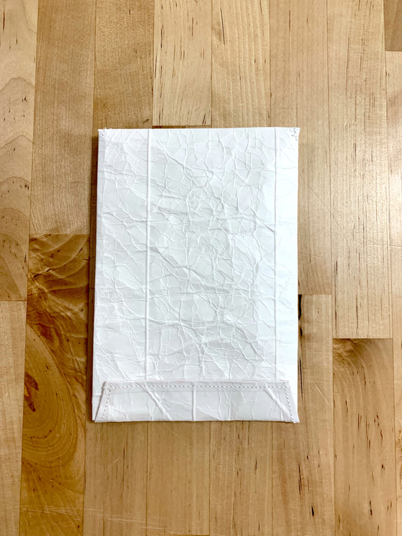 牛乳パックで作ったたまひもタテ封筒 3枚目の画像