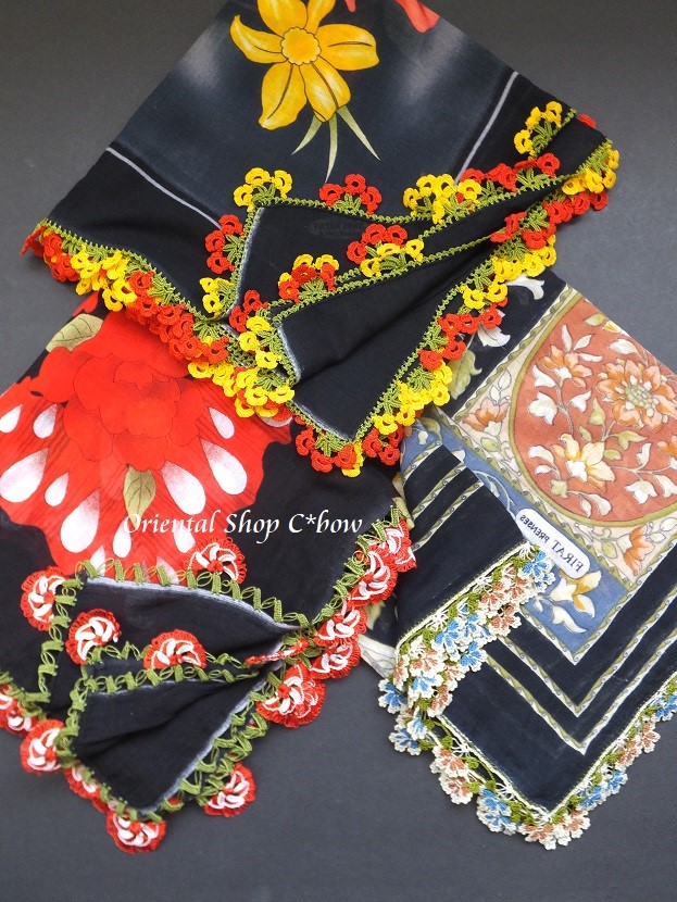 送料無料☆日本発送★特別３枚セット☆大判トゥーオヤスカーフ｜C