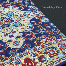 トルコ絨毯柄｜三つ折り財布・ブルー系[20301762] 3枚目の画像