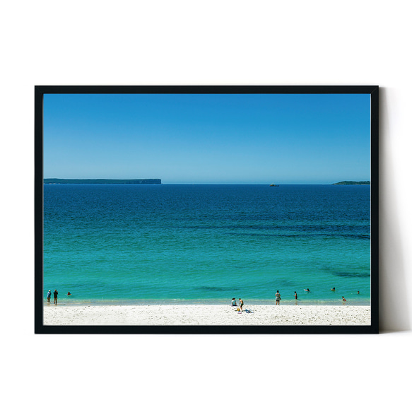 ポスター【PHOTO_09】インテリアに広大な海の写真ポスター。 1枚目の画像