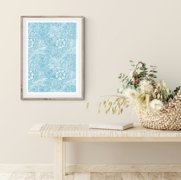 ウィリアムモーリスのポスター（額装） 3枚セット ウィリアム・モリス