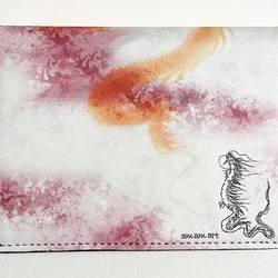 龍 デザイン の 名刺入れ & カードケース 「 赤龍 」 4枚目の画像