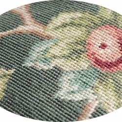 手作りのカシミア刺繍 ハンドバッグ　手提げ 木製の手作りの大きな布バッ 3枚目の画像