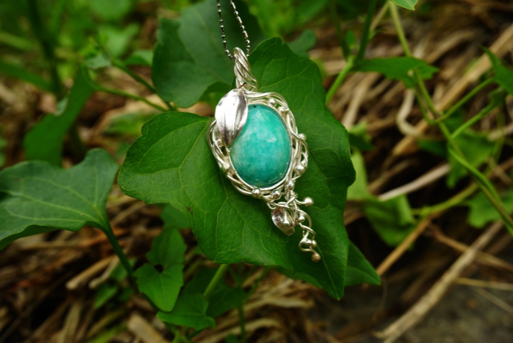 ユングオ ペンダント＜ジェムスターリングシルバーハンドメイドネックレス＞