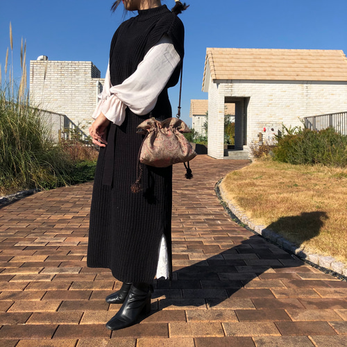 SALE限定価格 ワコマリア PORTER ペイズリー柄 巾着 wackomaria PORTER