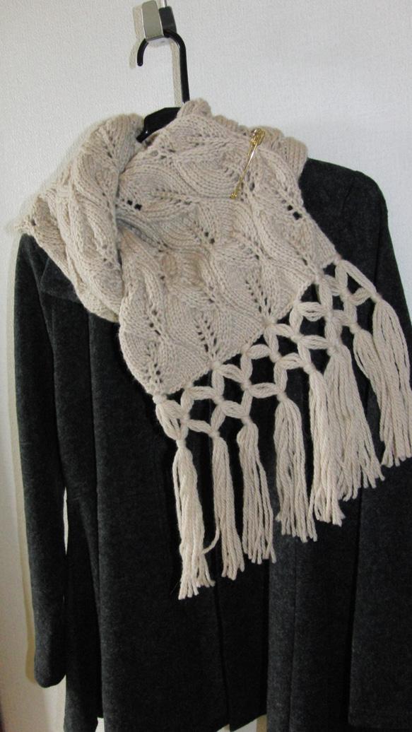 Nさま専用⭐️未使用 麻の葉模様 縞模様　ウール2点おまとめ 和柄シリーズ（七宝・麻の葉・鞠-mari）｜サカイリブ