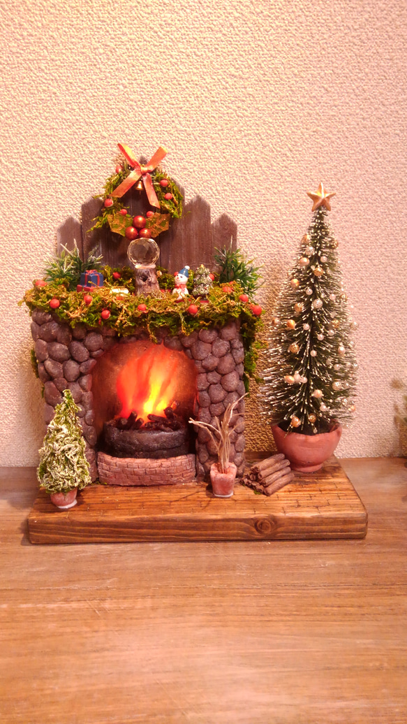 ☆クリスマス暖炉☆ スタンドライト・テーブルランプ no-ma 通販