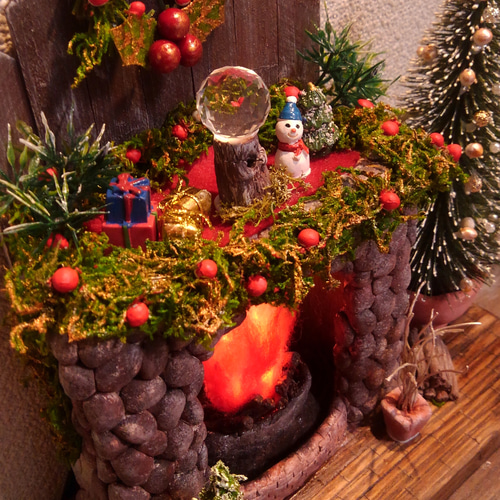 ☆クリスマス暖炉☆ スタンドライト・テーブルランプ no-ma 通販