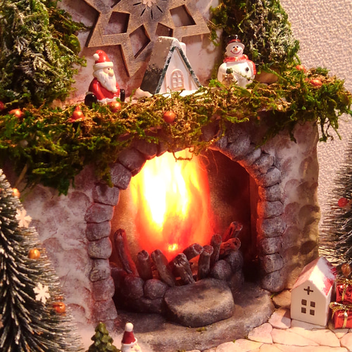 ☆クリスマス暖炉☆ スタンドライト・テーブルランプ no-ma 通販