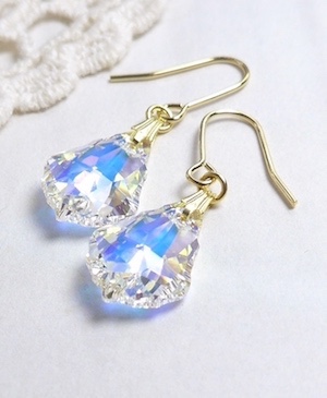 SWAROVSKIスワロフスキー Louison Pearl ピアス 追跡送料関税込