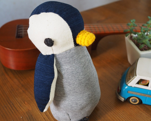 くるこむまとめ売り ペンギン　お魚　花瓶3点まとめ売り　G-1-3 ペンギン ぬいぐるみ かわいい 水族館グッズ AQUA キング