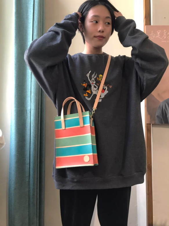 植物なめし革の紙袋 | バッグのジッパー | 伝統的な三色の Qizhi 人気・おすすめ｜使いやすい・旅行におすすめ 品質保証 全国発送 正規品・日本国内発送・安心保証付き