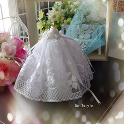 迷你蕾絲小禮服 -白紗系列の美麗- 第3張的照片