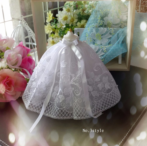 迷你蕾絲小禮服 -白紗系列の美麗- 第4張的照片