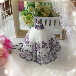 迷你蕾絲小禮服 -宮廷系列の紫薰- 第3張的照片