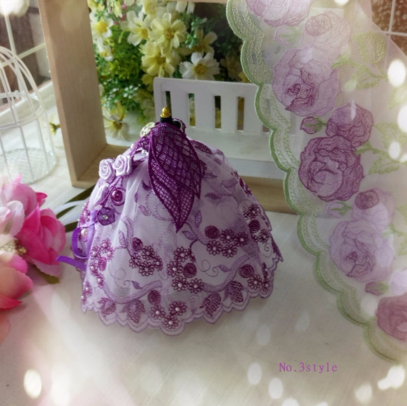 迷你蕾絲小禮服 -夏至系列の紫薰- 第4張的照片