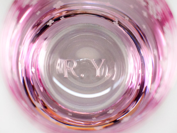 紫陽花のお猪口【薄紅】 5枚目の画像