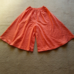 ギャザースカートパンツ(送料無料) 3枚目の画像