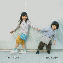 麻のパンツ　ちょうちんタイプ　マスタード 5枚目の画像