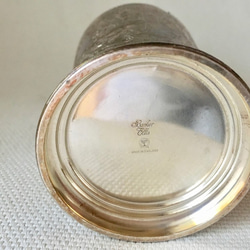香りがえらべる☆　アロマソイキャンドル　ダマスク模様のシルバーカップ　セミオーダー 3枚目の画像