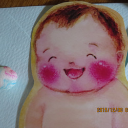 赤ちゃんお祝いメッセージカード 4枚目の画像
