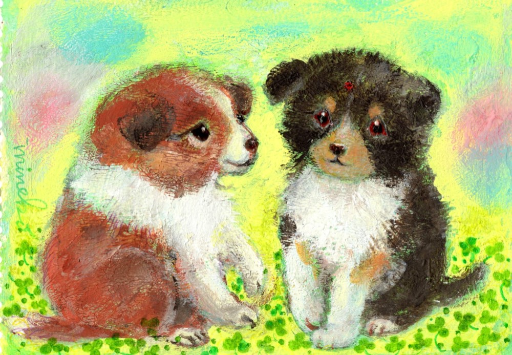 絵画・額縁・版画・芳岡 ひでき・新品未使用・お茶・てんとう虫・美術品・インテリア 絵画・額縁・版画・芳岡 ひでき・新品未使用・お茶・てんとう虫