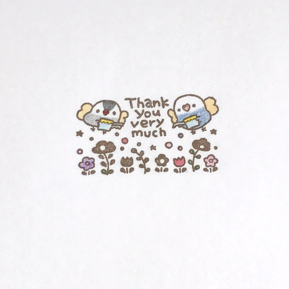 スタンプ（Thankyou verymuch） 4枚目の画像