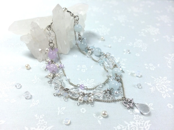 【sold out】『crystal riverside』ブレスレット 3枚目の画像