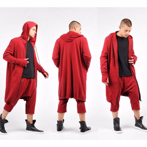 チャコット　ロングパーカー　長袖 rb01507.jpg